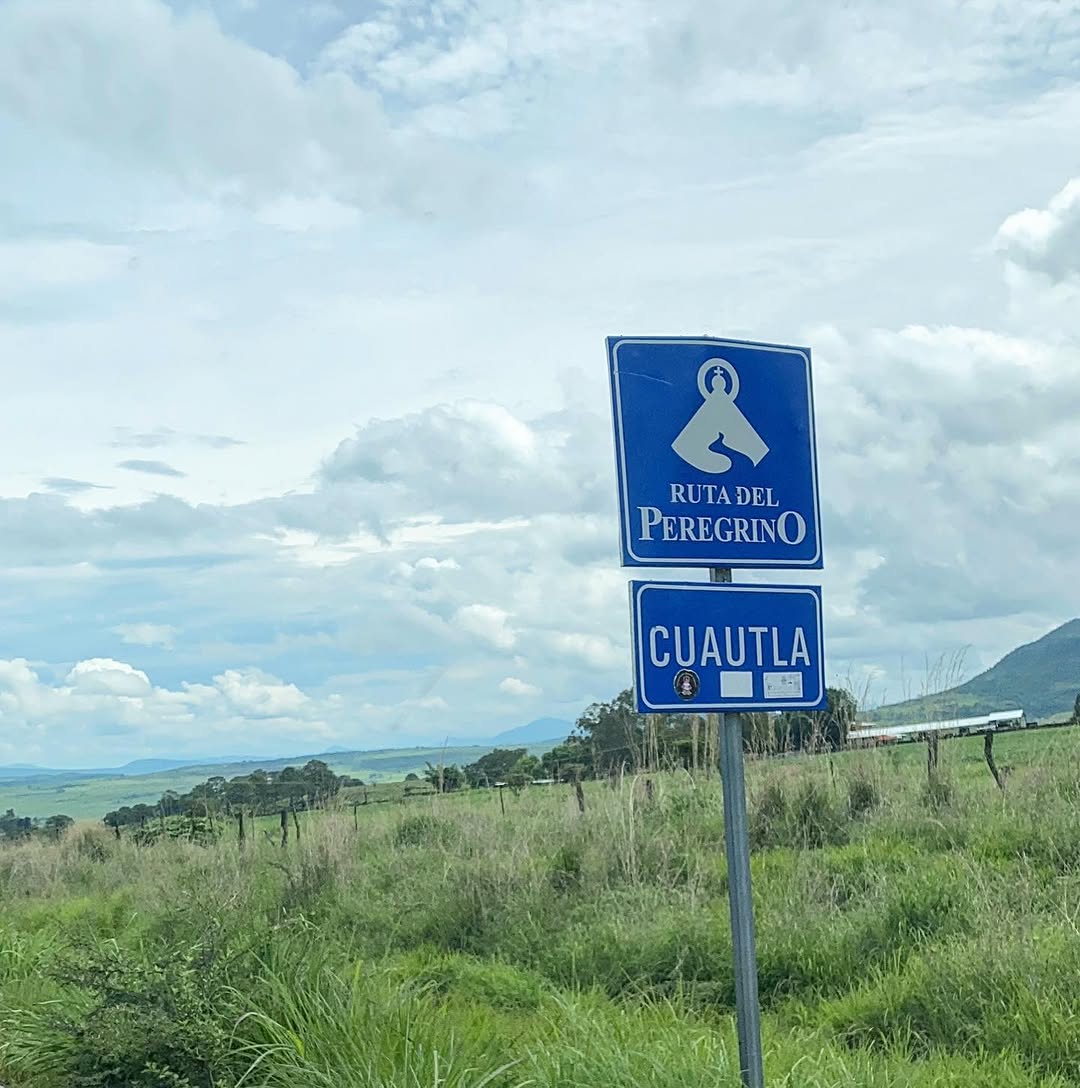 Paisaje de la sierra y Ruta del Peregrino en Cuautla